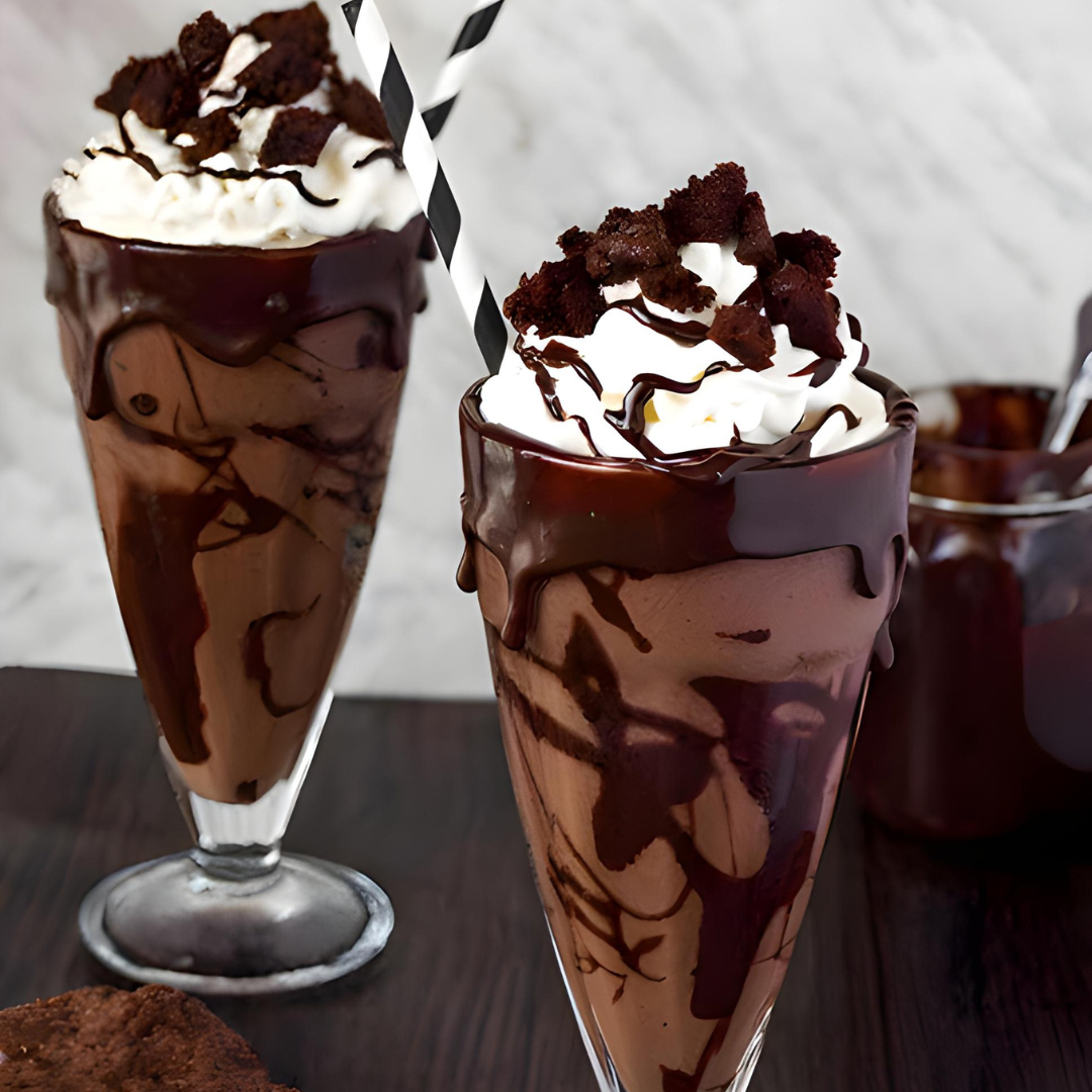 chocolate brownie shake