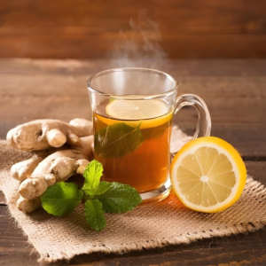 Lemon ginger tea