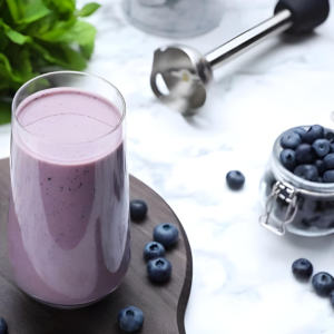 Sugar free blueberry smoothie