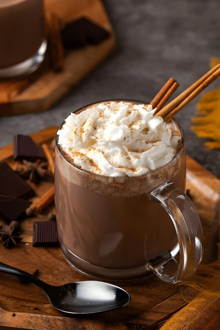 Pumpkin Spice Hot Chocolate